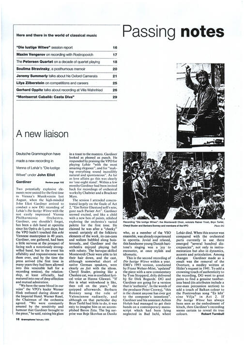 GRAMOPHONE LUSTIGE WITWE